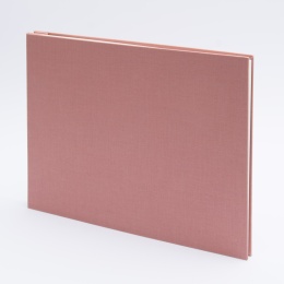 Post Bound Photo Album LEINEN dusky pink | 32 x 22,5 cm, 20 sheet cream