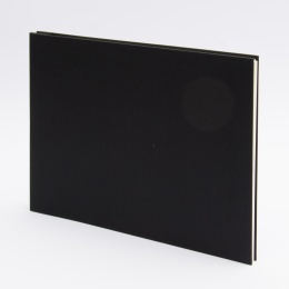 Post Bound Photo Album LEINEN black | 32 x 22,5 cm, 20 sheet black