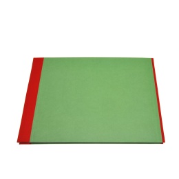 Post Bound Photo Album TRUE COLOURS red/green | 32 x 22,5 cm, 20 sheet cream