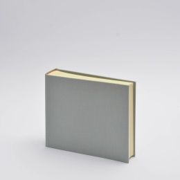 Photo Album LEINEN light grey | 23 x 24,5 cm, 30 sheet cream