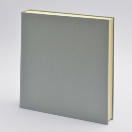 Photo Album LEINEN light grey | 35 x 35 cm, 30 sheet cream