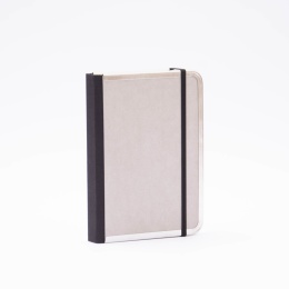 Notebook BASIC light grey | 12 x 16,5 cm, 144 sheet lined