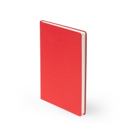 Notebook LEINEN red | A 5, 96 sheet blank