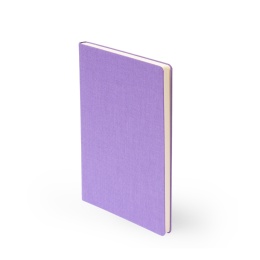 Notebook LEINEN lilac | A 5, 96 sheet blank
