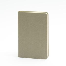 Notebook LEINEN olive | 9 x 14 cm, 96 sheet dot matrix