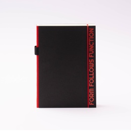 Notebook PURIST QUOTES red | A5, 144 sheet dot grid
