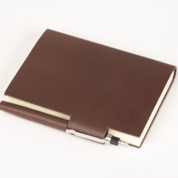 Notebook STILUS dark brown | A 5, 144 sheet lined