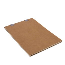 Sketch Pad CLIPPER light brown | A4, 50 sheet blank, 120 g
