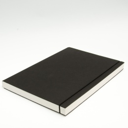 Sketchbook INSPIRATION elastic black | A 4, 96 sheet blank 160 g