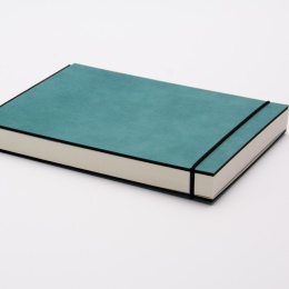 Sketchbook INSPIRATION COLOUR turquoise | 21 x 21 cm, 96 sheet blank 120 g
