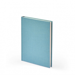Address Book LEINEN turquoise | 12 x 16,5 cm, 48 sheet