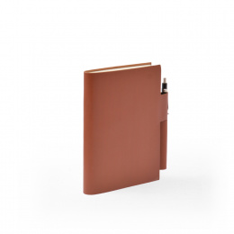 Address Book STILUS light brown | 12 x 16,5 cm, 48 sheet