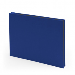 Post Bound Photo Album LEINEN ultramarine | 24 x 17,5 cm, 20 sheet black