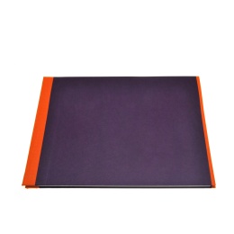 Post Bound Photo Album TRUE COLOURS orange/purple | 24 x 17,5 cm, 20 sheet cream