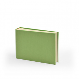 Photo Album LEINEN light green | 20,5 x 15 cm, 30 sheet creme