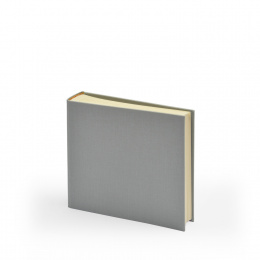 Photo Album LEINEN light grey | 23 x 24,5 cm, 30 sheet cream