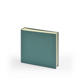 Photo Album LEINEN jade | 23 x 24,5 cm, 30 sheet cream