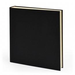 Photo Album LEINEN black | 35 x 35 cm, 30 sheet cream