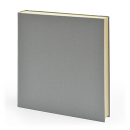 Photo Album LEINEN light grey | 35 x 35 cm, 30 sheet cream