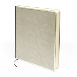 Guest Book BASIC light grey | 28 x 24 cm, 144 sheet blank