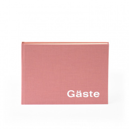 Guest Book CELEBRITY dusky pink