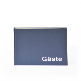 Guest Book CELEBRITY night blue