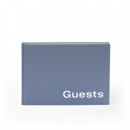 Guest Book CELEBRITY night blue