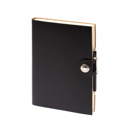 Daily Planner LEFA with pen black | 9 x 13 cm,  1 day/page