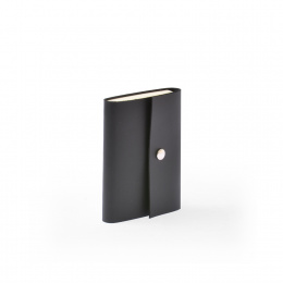 Daily Planner SCRIVO black | 9 x 13 cm,  1 day/page