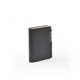 Daily Planner STILUS black | 9 x 13 cm,  1 day/page