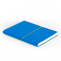 Week Planner FILZDUETT felt dark turquoise/elastic green | 17 x 24 cm,  1 week/double page