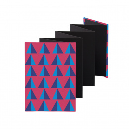 Leporello EMILIO Lima | 13 x 18 cm, portrait format, for 14 photos black