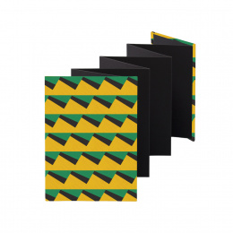 Leporello EMILIO Valparaiso | 13 x 18 cm, portrait format, for 14 photos black