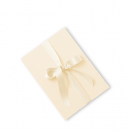 Leporello FANCY cream | 18 x 13 cm, Querformat, for 14 photos cream