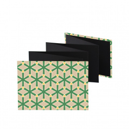 Leporello HELENE Pankow | 18 x 13 cm, landscape format, for 14 photos black