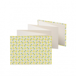 Leporello HENRIETTE Putbus | 18 x 13 cm, landscape format, for 14 photos cream