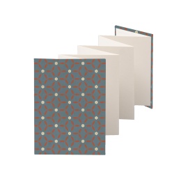 Leporello Album JACKIE Calais | 13 x 18 cm, portrait format, for 14 photos cream