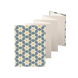 Leporello Album JACKIE La Rochelle | 13 x 18 cm, portrait format, for 14 photos cream