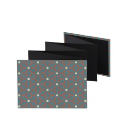 Leporello Album JACKIE Calais | 18 x 13 cm, landscape format, for 14 photos black