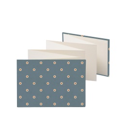 Leporello Album JACKIE Biarritz | 18 x 13 cm, landscape format, for 14 photos cream