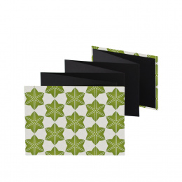Leporello MITSUKO Hakone | 18 x 13 cm, landscape format, for 14 photos black
