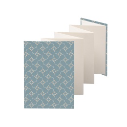 Leporello Album SUZETTE  Marais | 13 x 18 cm, portrait format, for 14 photos cream