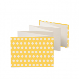 Leporello TOVE Billund | 18 x 13 cm, landscape format, for 14 photos creme