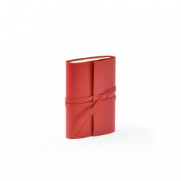 Notebook CIRCUM red | 12 x 16,5 cm, 144 sheet blank