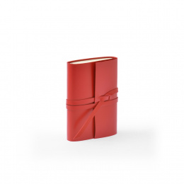 Notebook CIRCUM red | 12 x 16,5 cm, 144 sheet lined