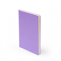Notebook LEINEN lilac | A 5, 96 sheet blank
