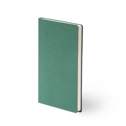 Notebook LEINEN russian green | A 5, 96 sheet blank