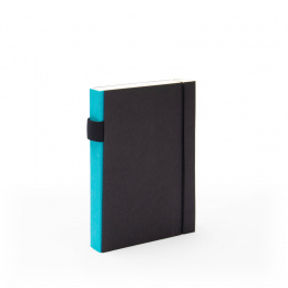 Notebook PURIST turquoise | 12 x 16,5 cm, 144 sheet blank