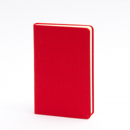 Notebook LEINEN red | 9 x 14 cm, 96 sheet dot matrix