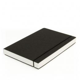 Sketchbook INSPIRATION elastic black | A 5, 96 sheet blank 160 g